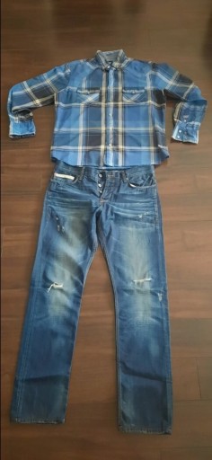 Zdjęcie oferty: GAP + ZARA _ koszula M + jeansy 