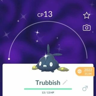 Zdjęcie oferty: Pokemon go SHINY Trubbiush