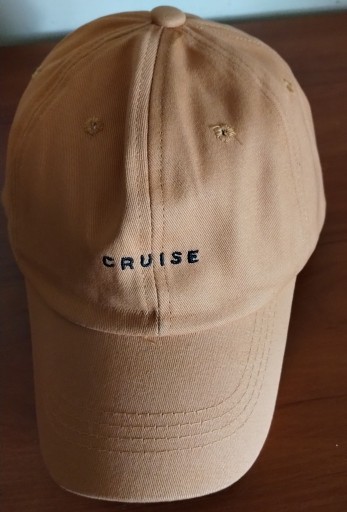 Zdjęcie oferty: Beżowa czapka z daszkiem bejsbolówka CRUISE 