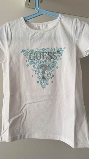 Zdjęcie oferty: GUESS T-SHIRT DLA DZIEWCZYNKI ROZMIAR 6 118/122 WZROST