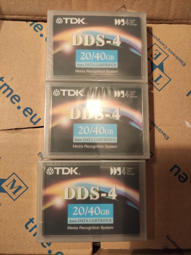 Zdjęcie oferty: Nowa TAŚMA TDK DDS-4 20GB / 40GB 4mm DC4-150S