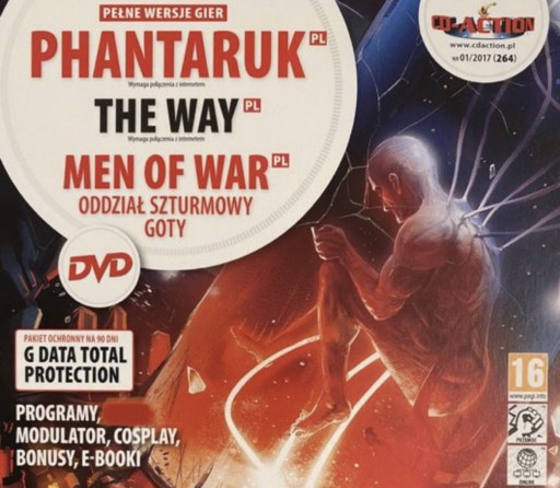 Zdjęcie oferty: Gry CD-Action DVD nr 264: Men Of War, The Way