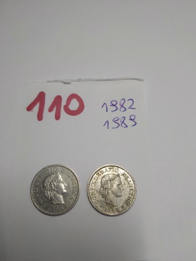 Zdjęcie oferty: Moneta 10 rappenów 1982-89 Szwajcaria