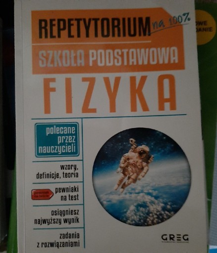 Zdjęcie oferty: Repetytorium szkoła podstawowa Fizyka 