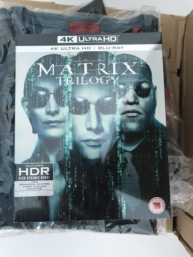 Zdjęcie oferty: The Matrix Trylogia (3 Blu-ray + ultra hd 4K) PL