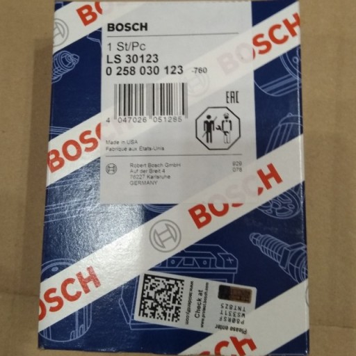 Zdjęcie oferty: Bosch 0 258 030 123 sonda lambda 