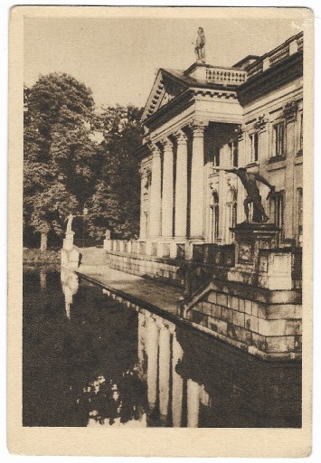 Zdjęcie oferty: Łazienki Królewskie - strona północna (1930)