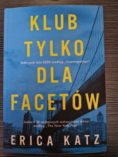 Zdjęcie oferty: Klub tylko dla facetów E. Katz