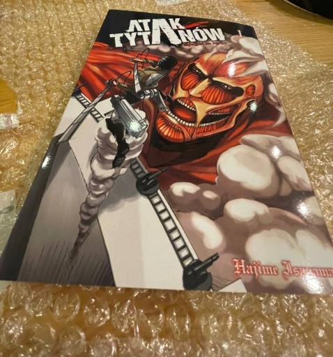 Zdjęcie oferty: ATAK TYTANÓW TOM 1 Hajime Isayama 