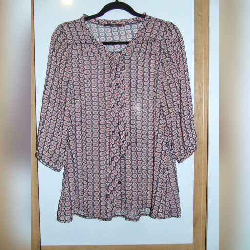 Zdjęcie oferty: KOSZULA MGIEŁKA LADY DUNNES 38 SERCA BLUE BIURO