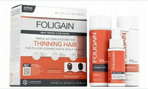 Zdjęcie oferty: Zestaw przeciw wypadaniu włosów Foligain Trial  
