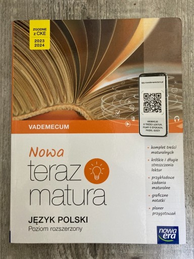 Zdjęcie oferty: Nowa Teraz Matura Język Polski Vademecum ZR