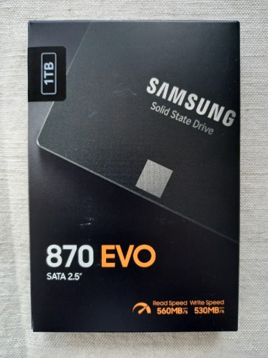 Zdjęcie oferty: Puste pudełko po dysku SSD Samsung 