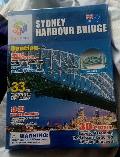 Zdjęcie oferty: Puzzle 3D most w Sydney.
