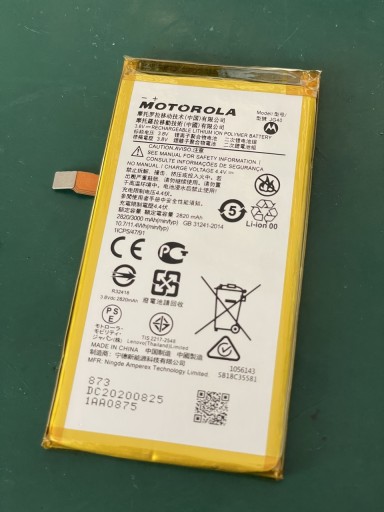 Zdjęcie oferty: ORYGINALNA bateria Motorola JG40 G7 Plus