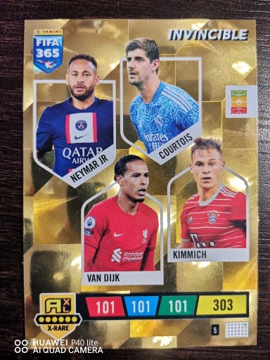 Zdjęcie oferty: Fifa 365 2023 X rare invincible 5 Neymar Jr 