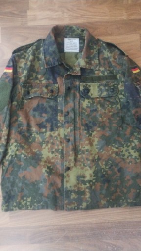 Zdjęcie oferty: Bundeswehr fleckarn bluza wojskowa gr.2 165 cm 