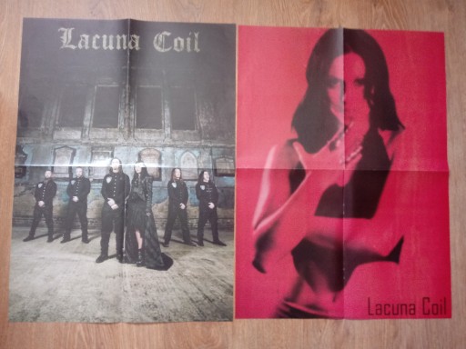 Zdjęcie oferty: Lacuna Coil plakaty 2 szt. Laguna Coil