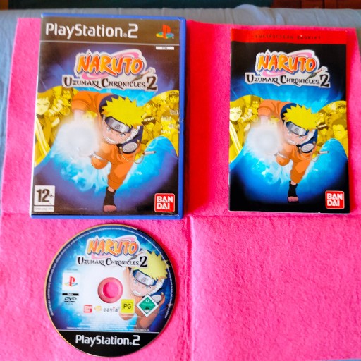 Zdjęcie oferty: NARUTO UZUMAKI CHRONICLES 2 - Gra na PS 2 Stan DB+
