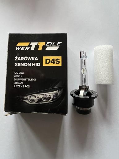 Zdjęcie oferty: Żarówka Xenon HID D4S 2 szt. WERTTEILE do Toyoty Avensis T27