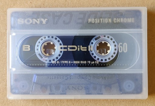 Zdjęcie oferty: Sony CDit II 90 chrome 