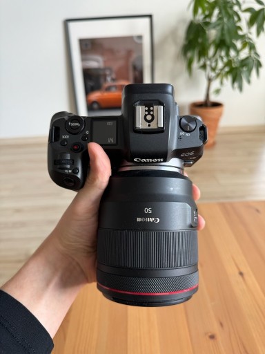 Zdjęcie oferty: Canon EOS R + RF 50mm 1.2 R USM + Adapter EF FV