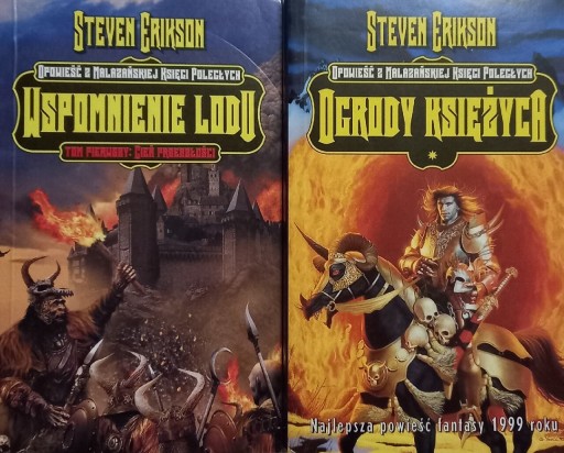 Zdjęcie oferty: Wspomnienie lodu, Ogrody księżyca - Steven Erikson