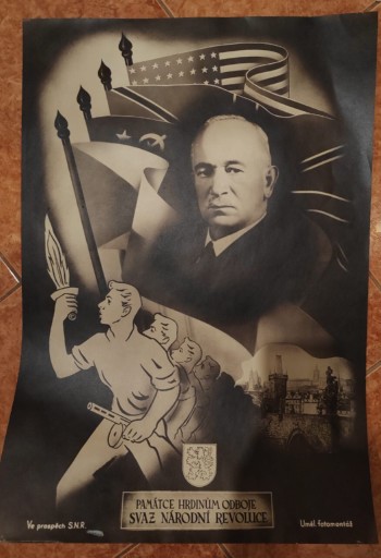 Zdjęcie oferty: Czeski plakat z czasów komunistycznych