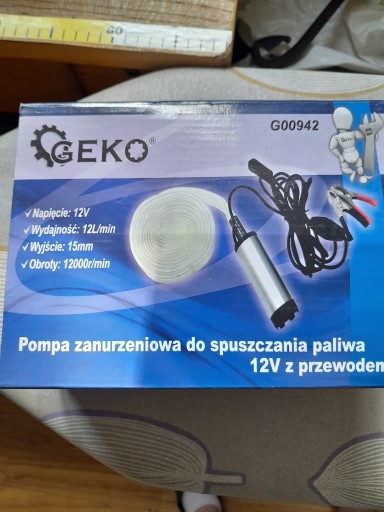 Zdjęcie oferty: Pompka do spuszczania paliwa na 12V 