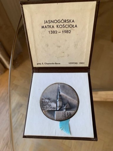 Zdjęcie oferty: Medal Jasnogórska Matka Kościoła - Srebro 925