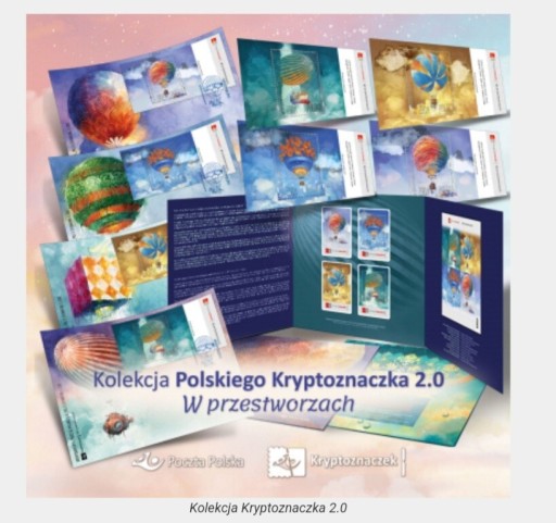 Zdjęcie oferty: Kryptofolder - cała kolekcja W przestworzach!!!