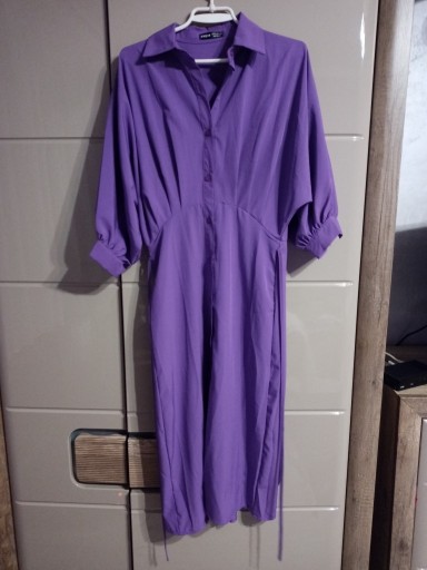 Zdjęcie oferty: Shein nowa sukienka nietoperz fiolet XS