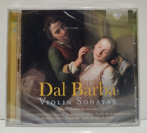 Zdjęcie oferty: Dał Barba - Viiolin Sonatas 2 CD NEW 