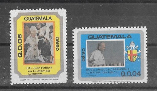 Zdjęcie oferty: Jan Paweł II,Guatemala,wizyta