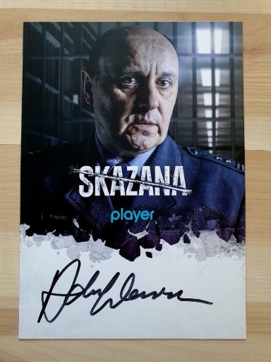 Zdjęcie oferty: Zdjęcie z autografem A. Woronowicz serial Skazana
