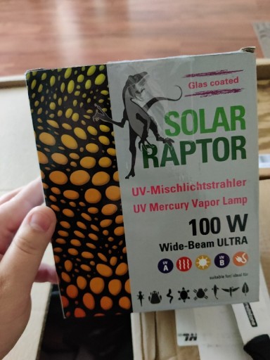 Zdjęcie oferty: Żarówka Solar Raptor 100W