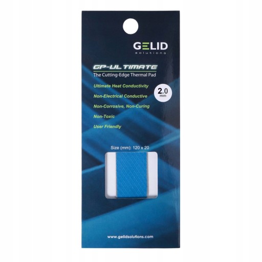 Zdjęcie oferty: Termopad Gelid Solutions GP-Ultimate 120x20 2mm