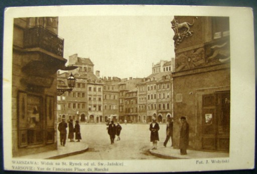 Zdjęcie oferty: Warszawa, Stare Miasto. Ok.1911r.