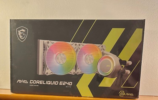 Zdjęcie oferty: Fabrycznie Nowe Chłodzenie wodne MSI MAG CoreLiquid E240 White