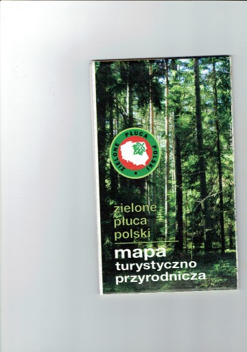 Zdjęcie oferty: Zielone Płuca Polski mapa