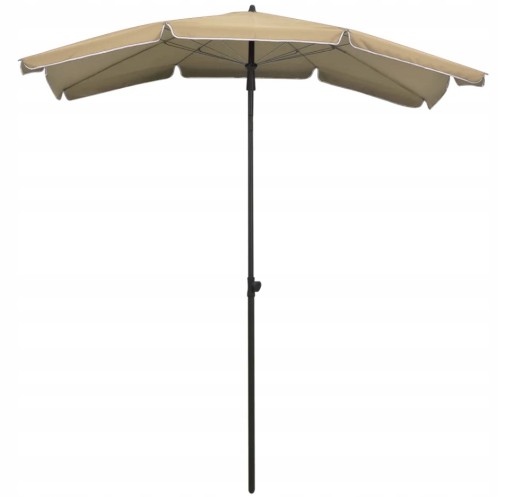 Zdjęcie oferty: Parasol ogrodowy na słupku, 200x130 cm, kolor taup