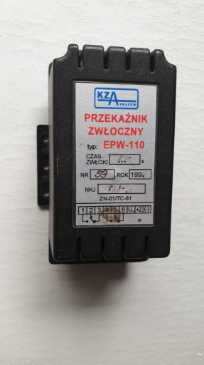 Zdjęcie oferty: Przekaźnik zwłoczny EPW-110 stan nieznany