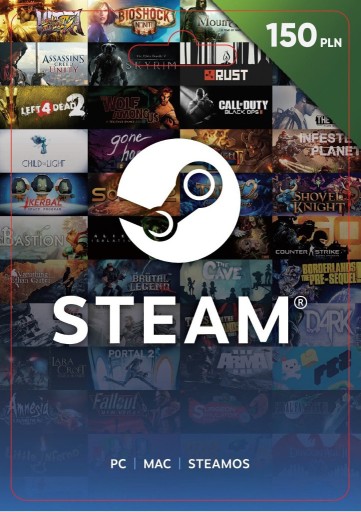 Zdjęcie oferty: STEAM WALLET 150 zł