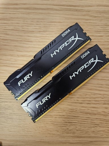 Zdjęcie oferty: Kingston HyperX Fury Black 16GB (2x8GB) DDR4 CL14