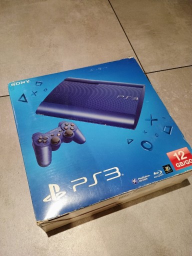 Zdjęcie oferty: PS3 Blue rzadka kolekcjonerska wersja pudełko