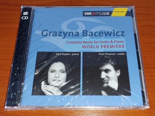 Zdjęcie oferty: Grażyna Bacewicz - Complete Works for Violin...