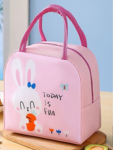 Zdjęcie oferty: Torba termiczna izolacyjna LUNCH BOX na jedzenie królik dla dzieci