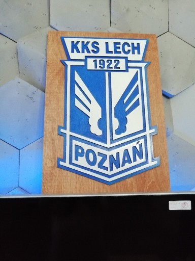 Zdjęcie oferty: Logo KKS LECH Poznań A3 duzy format 