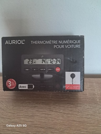 Zdjęcie oferty: Termometr samochodowy Auriol