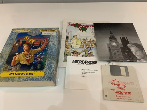 Zdjęcie oferty: Rick Dangerous 2 II Amiga 500 Dyskietka 3.5”